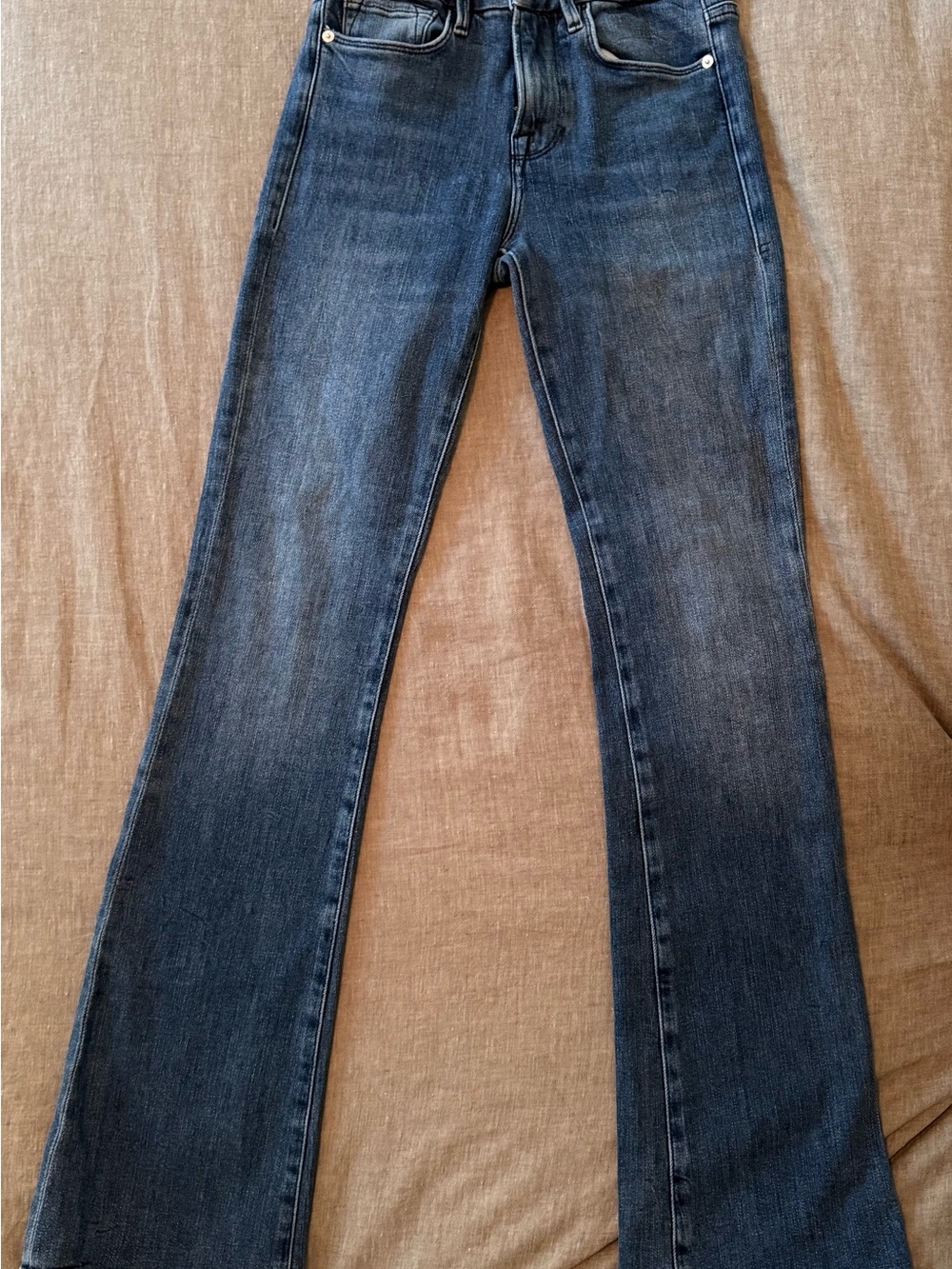 FRAME Denim Women's Dark Blue Bootcut Jeans